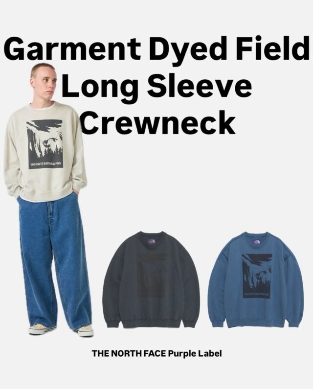 THE NORTH FACE Purple Label

コットンジャカード裏毛を使用したクルーネックスウェット
ツイル目に編み上げることで独特な凹凸感を表現してます！
製品染めを施すことにより、着込まれたスウェットのような色味と風合いを表現
腕の可動域を広げるスプリットスリーブ仕様
フロントにはヨセミテの風景をモチーフにしたグラフィックプリント
肩幅と身幅にゆとりのあるシルエットになってます♪

¥18.000+税

#リミックス#日田セレクトショップ
#パープルレーベル#スウェット

ランドマーク店
📞0973-25-6050

オム店(メンズ)のインスタはこちら
☞@remix_homme