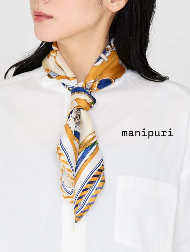 ▫️manipuri▫️

シルク100%（65cm×65cm）のスカーフが追加入荷しました♪
コーディネートのアクセントにおすすめです！

カラーが揃っているうちにぜひお待ちしてます🌸

#manipuri #スカーフ